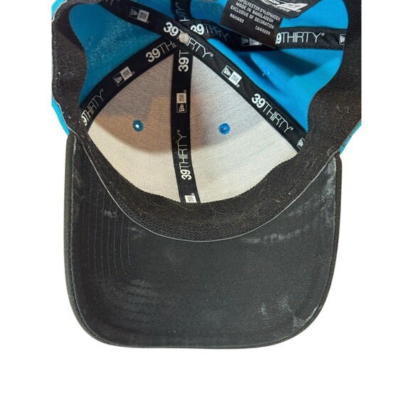 Charlotte Knights New Era 39Thirty Fitted Hat Teal Black Minor League Baseball - Picture 6 of 13